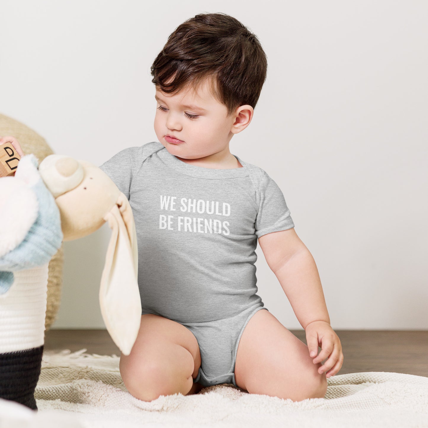 WE SHOULD BE FRIENDS - Unisex Onesie