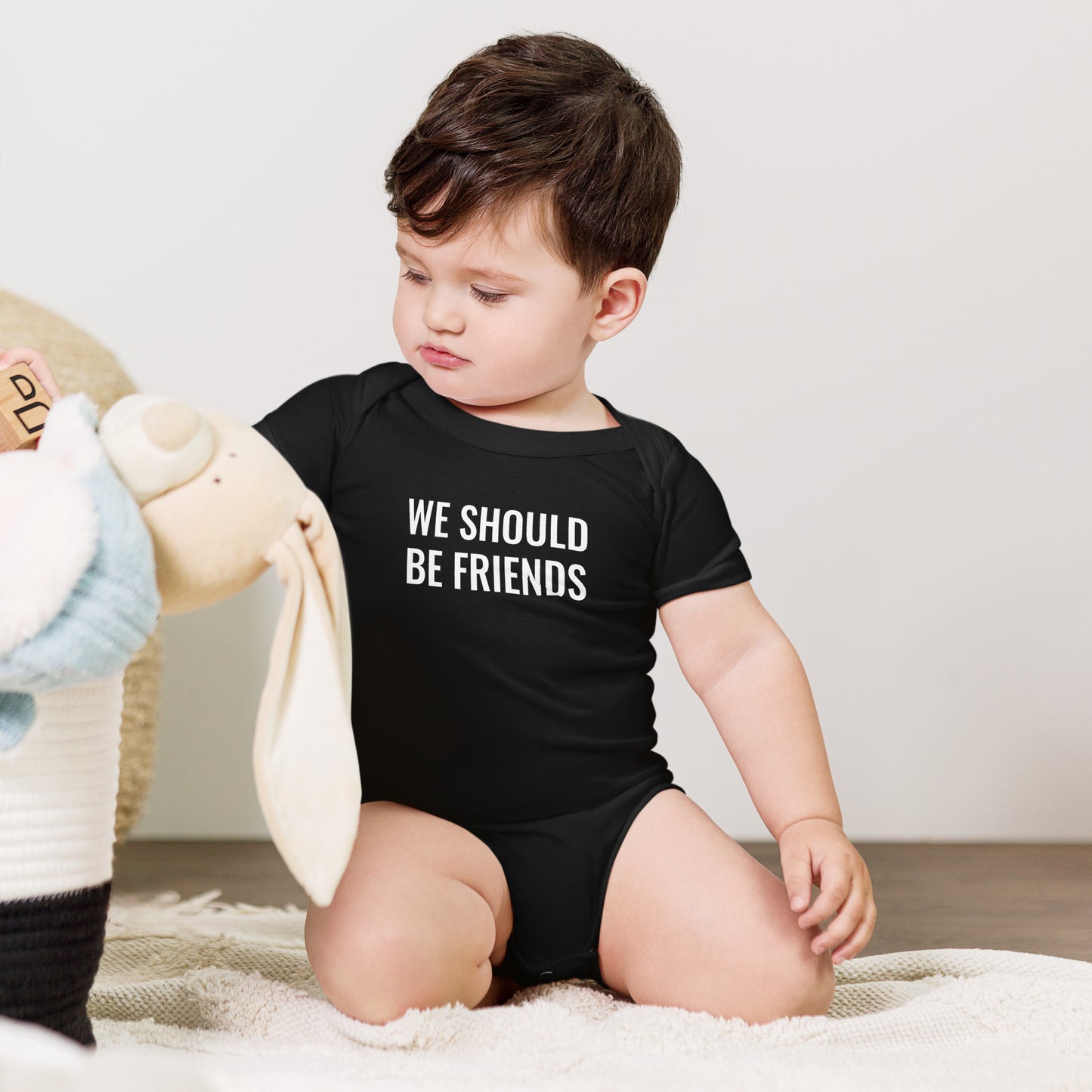 WE SHOULD BE FRIENDS - Unisex Onesie
