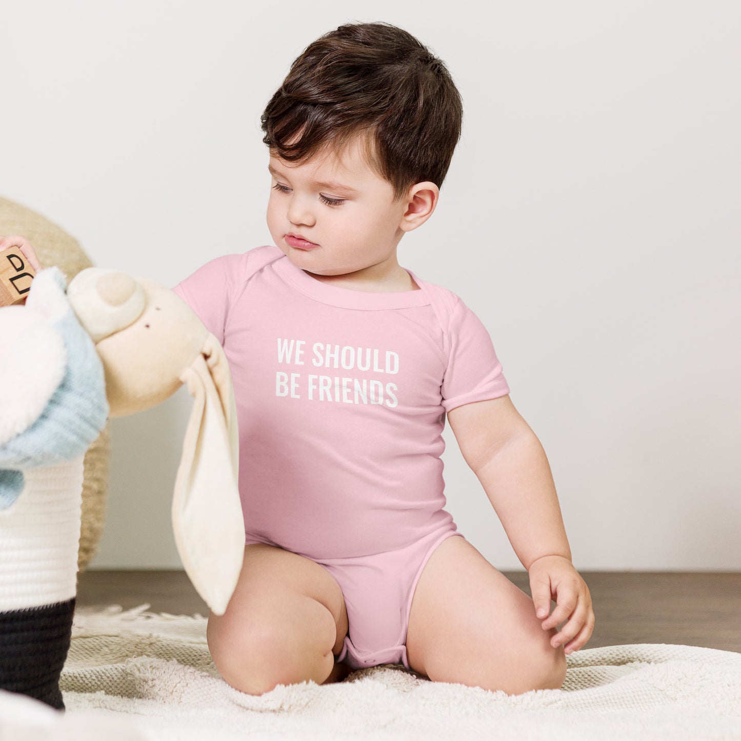 WE SHOULD BE FRIENDS - Unisex Onesie