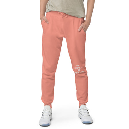 WE SHOULD BE FRIENDS - Unisex fleece sweatpants